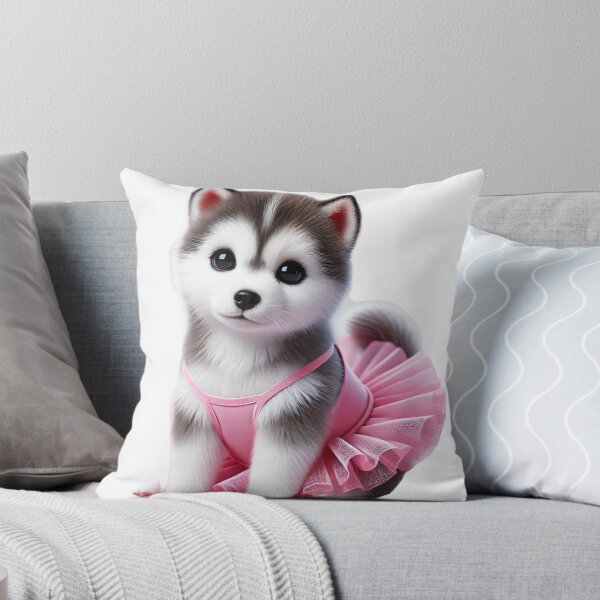 Item preview, Happy furball in a frilly pink tutu designed and sold by toypoodlemom.
