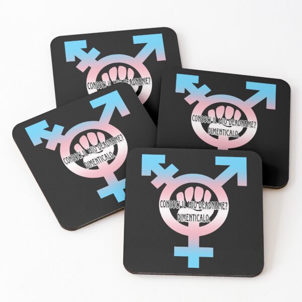 Item preview, Conosci il mio deadname? Dimenticalo. - Transgender pride (ITA version) - Red Sirio  designed and sold by Red Siri0 Art.