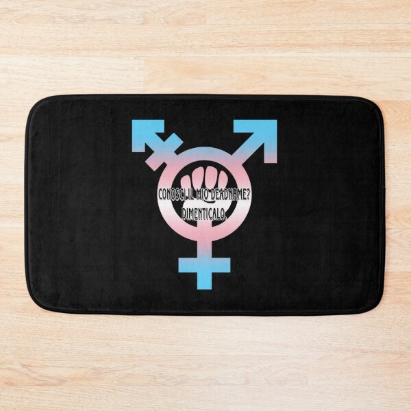 Item preview, Conosci il mio deadname? Dimenticalo. - Transgender pride (ITA version) - Red Sirio  designed and sold by Red Siri0 Art.