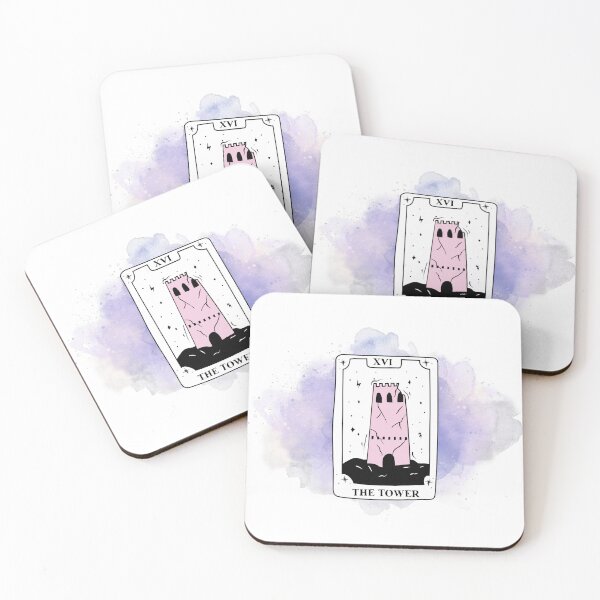 Item preview, The Tower Pastel Tarot Card designed and sold by WildWoodlandWitch.