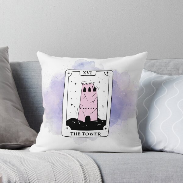 Item preview, The Tower Pastel Tarot Card designed and sold by WildWoodlandWitch.
