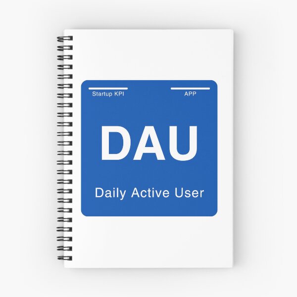 Item preview, Periodic table of startup KPIs “Daily Active User (DAU)” designed and sold by whatthetechgear.