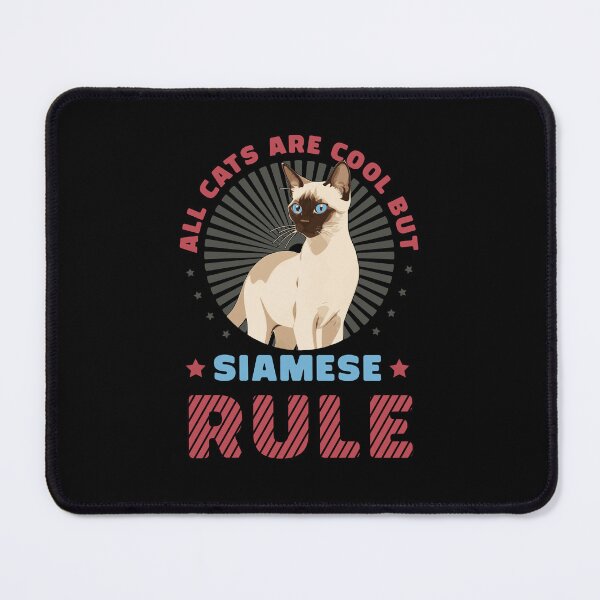 Item preview, all cats are cool but siamese rule designed and sold by KaiLabsArt.