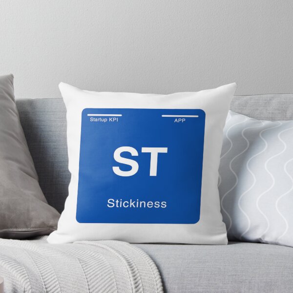 Artikelvorschau, Periodensystem der Startup-KPIs „Stickiness (ST)“ entworfen und verkauft von whatthetechgear.