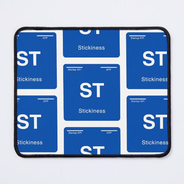 Artikelvorschau, Periodensystem der Startup-KPIs „Stickiness (ST)“ entworfen und verkauft von whatthetechgear.