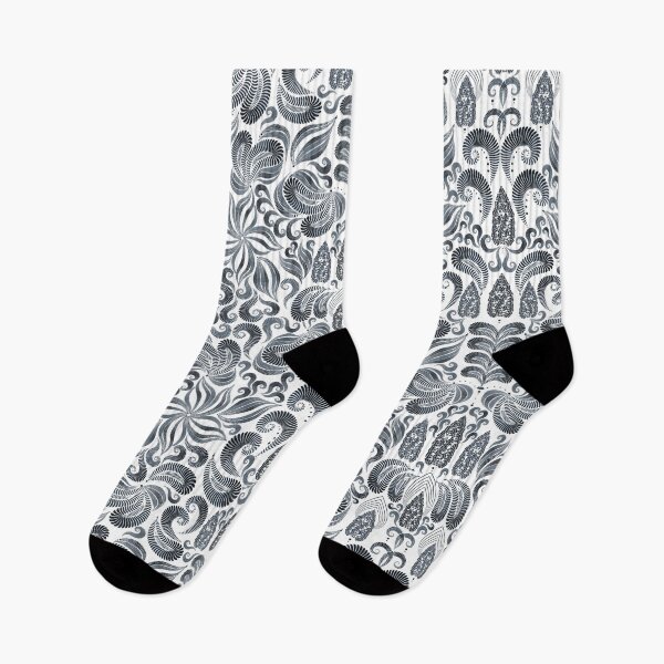Item preview,  Damascus, dark gray elements on white background designed and sold by Alex  Blud.