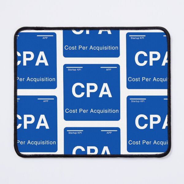 Item preview, Periodic table of startup KPIs “Cost Per Acquisition (CPA)” designed and sold by whatthetechgear.