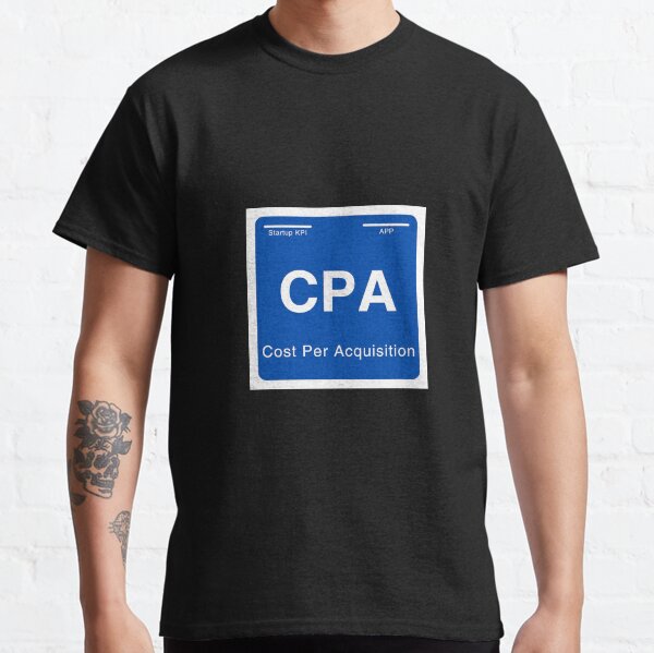 Item preview, Periodic table of startup KPIs “Cost Per Acquisition (CPA)” designed and sold by whatthetechgear.