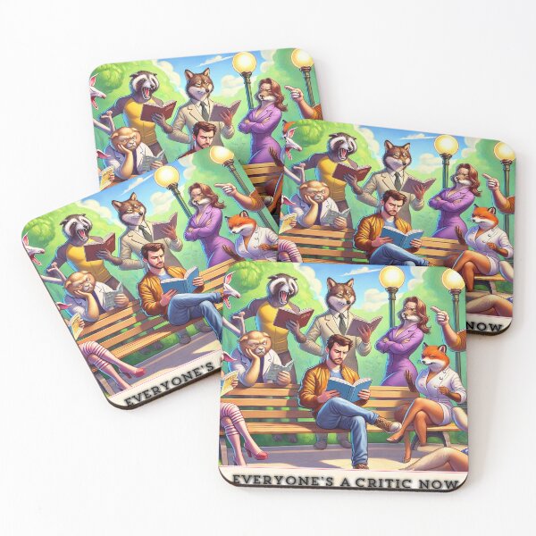 Item preview, Bench Full of Opinions with Animals designed and sold by wassi3.