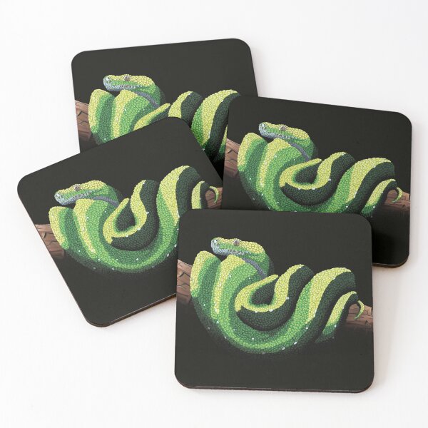 Item preview, Green Tree Python designed and sold by TalaKamoraDSGN.
