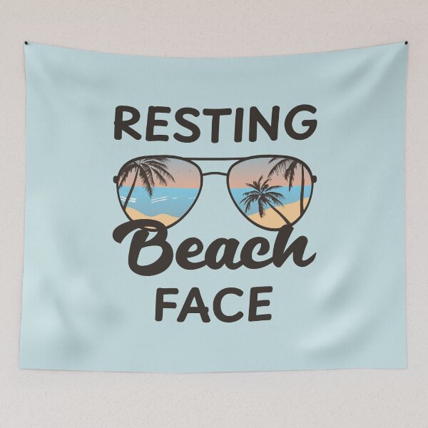 Item preview, Resting Beach Face III designed and sold by Lemon Pepper.
