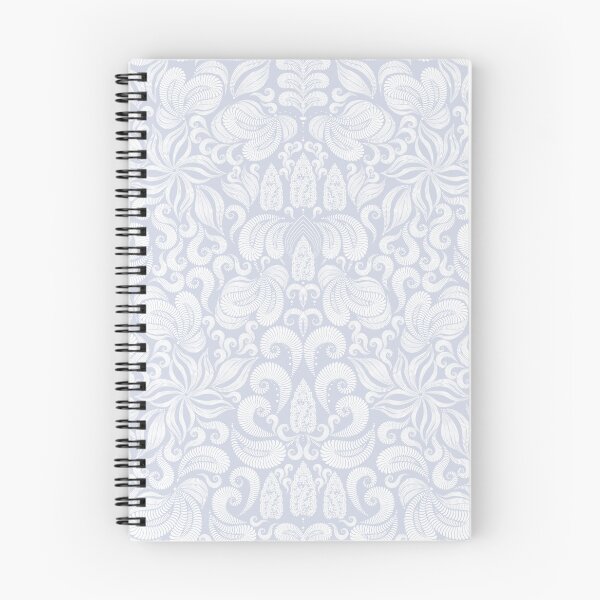 Item preview, Damascus,  white elements on a gray  background designed and sold by Alex  Blud.