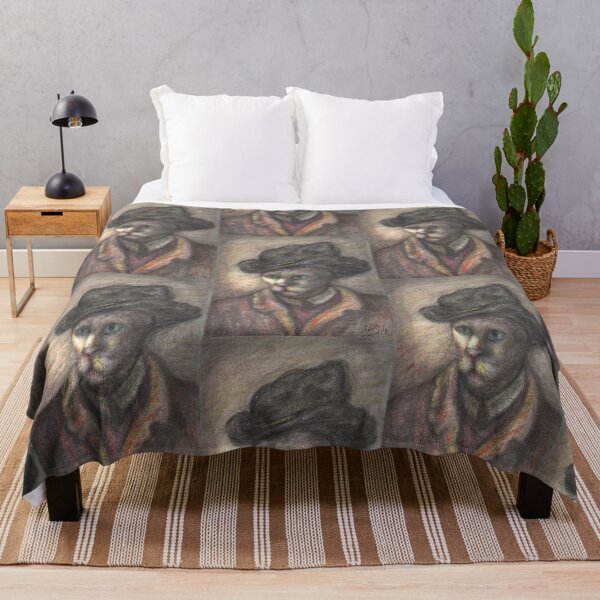 Item preview, Cat drawing inspired by Rembrandt Harmenszoon van Rijn designed and sold by DipakSonarArt.