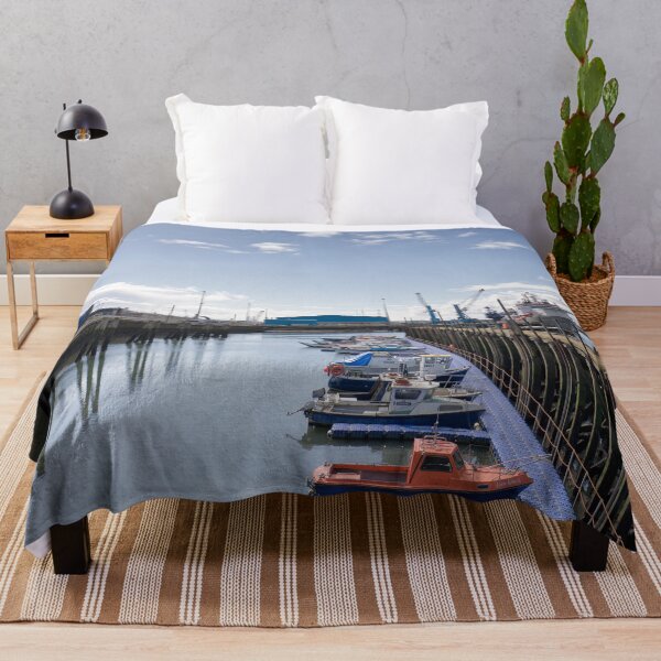 Item preview, Small Boats moored on The River Blyth designed and sold by Violaman.