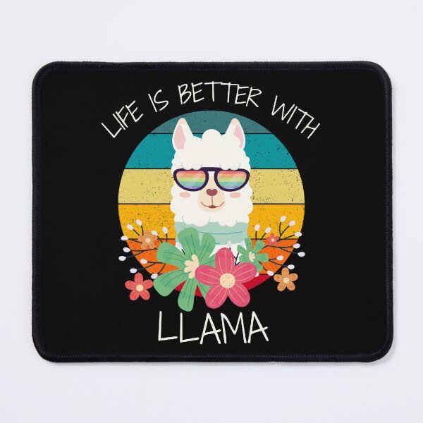 Item preview, Life Is Better With Llama - Funny LLAMA Lovers designed and sold by thebest-2studio.