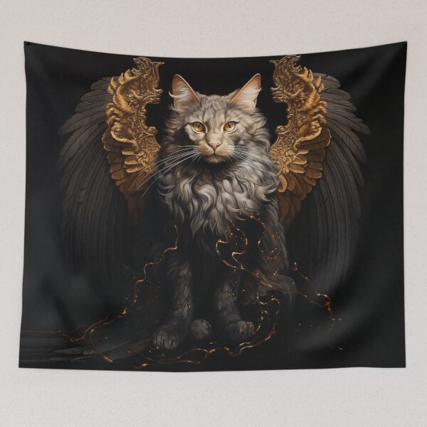 Item preview, The legendary guardian cat designed and sold by Mohamedeinoo.