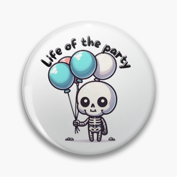 Item preview, Life of the party , Skeleton design, Cute Skeleton, Halloween design  designed and sold by DammyK89.