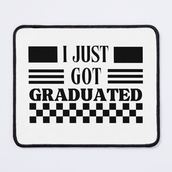 Item preview, I Just Got Graduated Typographic Light Design designed and sold by Raise2Shine.