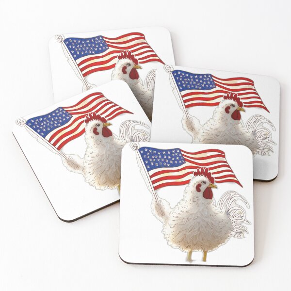 Item preview, Watch out! They may not be eagles, but they love America just the same.   designed and sold by Eeconte.