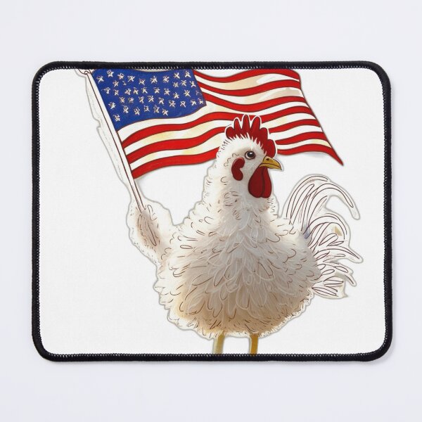 Item preview, Watch out! They may not be eagles, but they love America just the same. designed and sold by Eeconte.