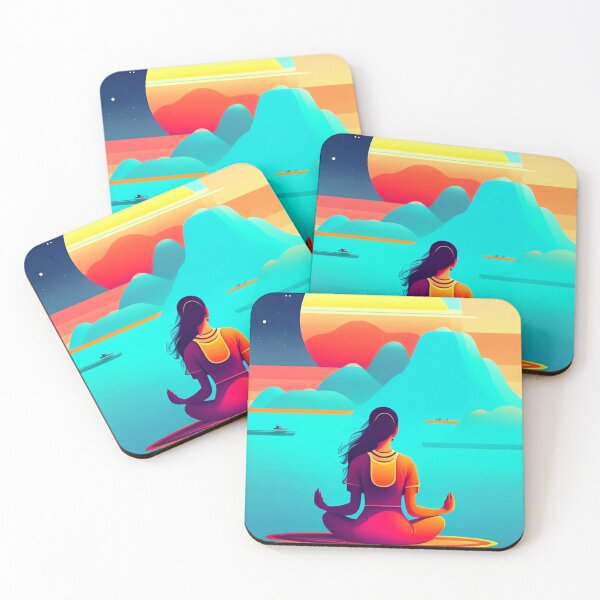 Item preview, Sunset meditation designed and sold by UZRWRLD .