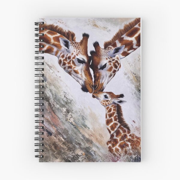 Artikelvorschau, Giraffenfamilie entworfen und verkauft von m-y-A-I-A-R-T-.
