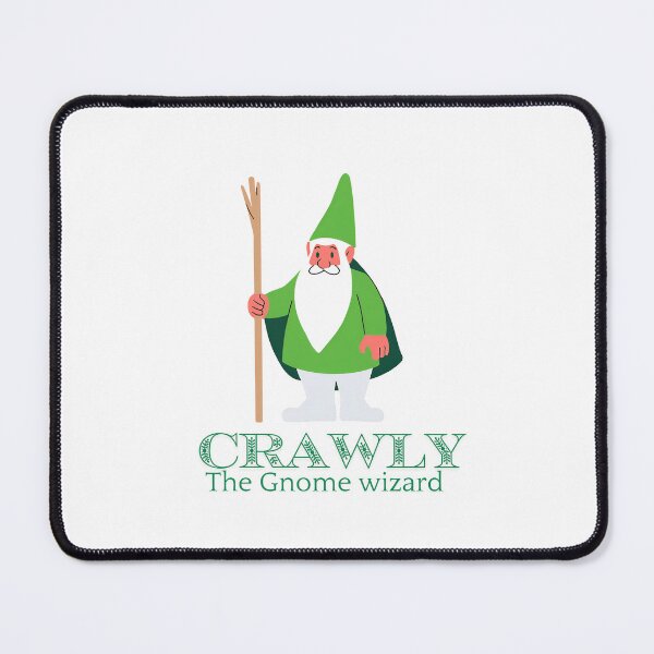 Item preview, Crawly the gnome wizard pt3 designed and sold by cloudzer0000.