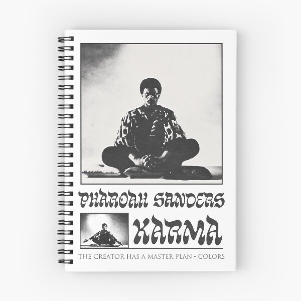 Item preview, Pharoah Sanders - Karma Vintage Print designed and sold by theoralcollage.