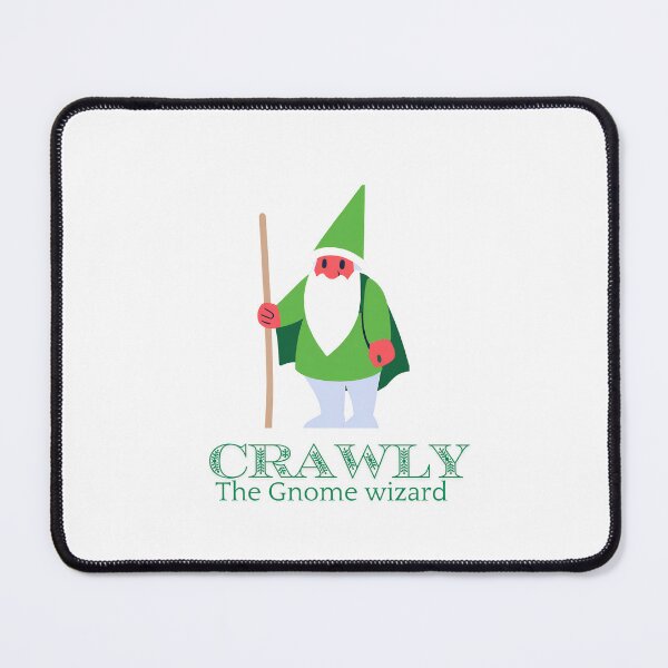 Item preview, Crawly the gnome wizard pt4 designed and sold by cloudzer0000.