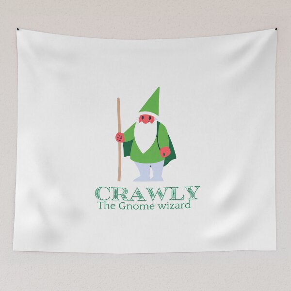 Item preview, Crawly the gnome wizard pt4 designed and sold by cloudzer0000.
