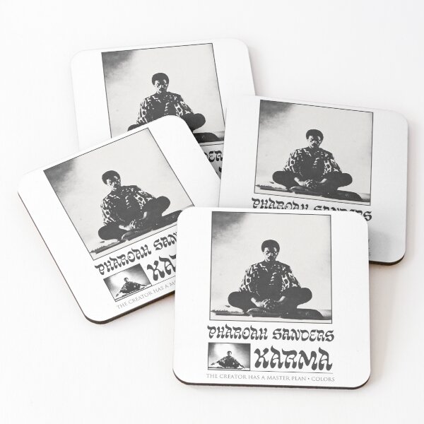 Item preview, Pharoah Sanders - Karma Vintage Print designed and sold by theoralcollage.