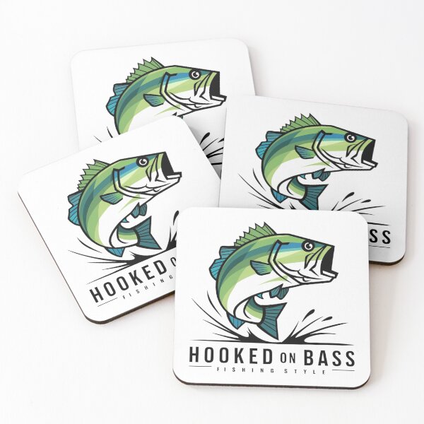 Item preview, Leap into Adventure: HOOKED ON BASS designed and sold by AmziLife.