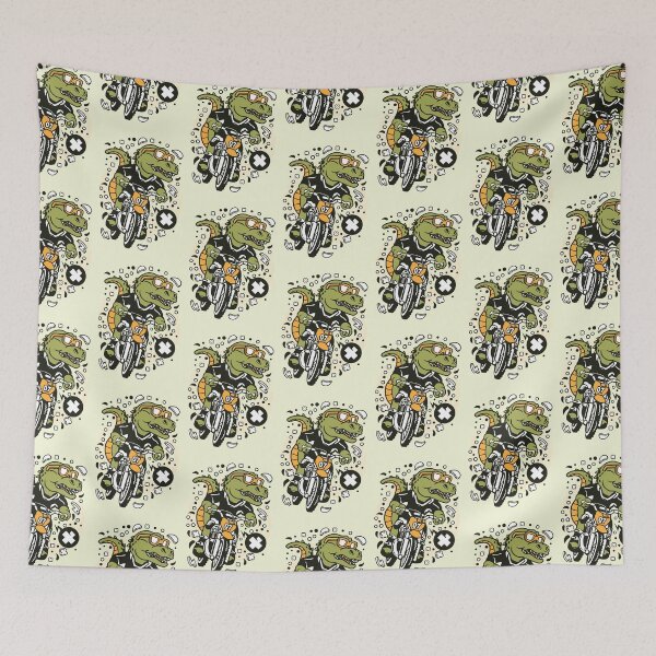Item preview, T-REX MOTOCROSS RIDER designed and sold by ManikRaja.