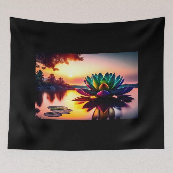 Item preview, Lotus sunset designed and sold by UZRWRLD .