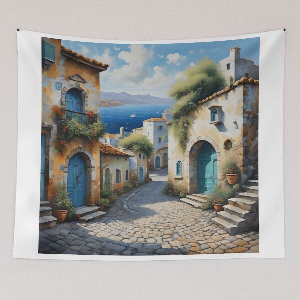 Item preview, Mediterranean Serenity village designed and sold by Tininai.