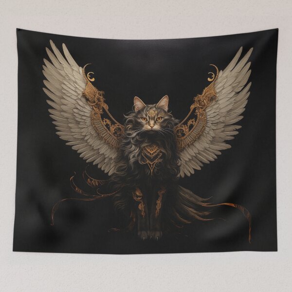 Item preview, The legendary guardian cat designed and sold by Mohamedeinoo.