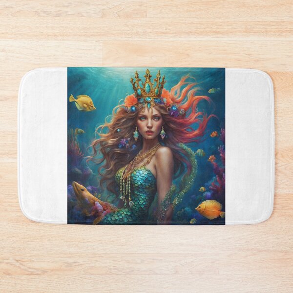 Item preview, Crowned Mermaid designed and sold by FitEnvy.