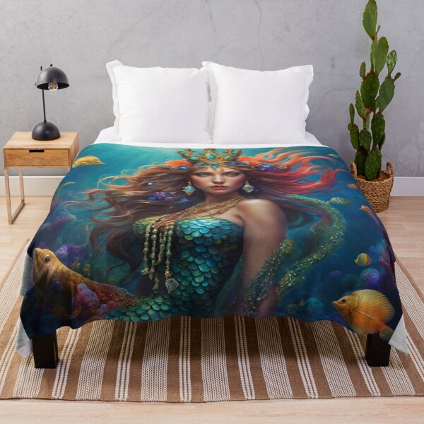 Item preview, Crowned Mermaid designed and sold by FitEnvy.