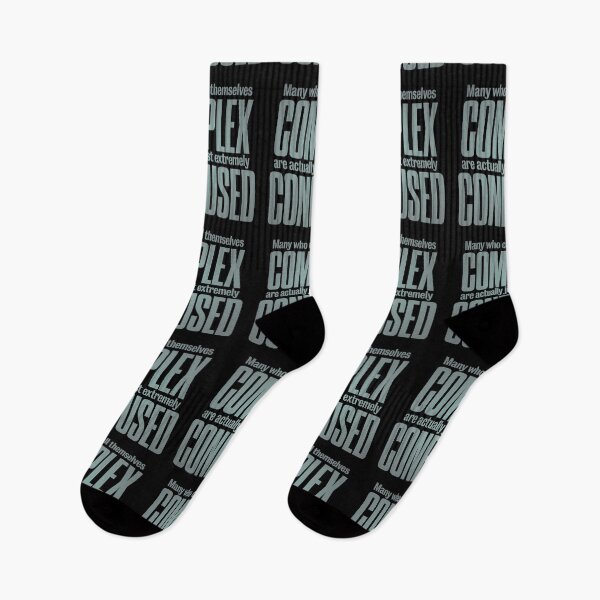 Item preview, Many who call themselves complex are actually just extremely confused. v.3 designed and sold by x1brett.