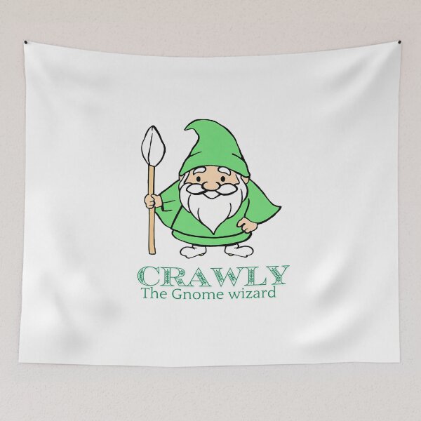 Item preview, Crawly the gnome wizard pt12 designed and sold by cloudzer0000.