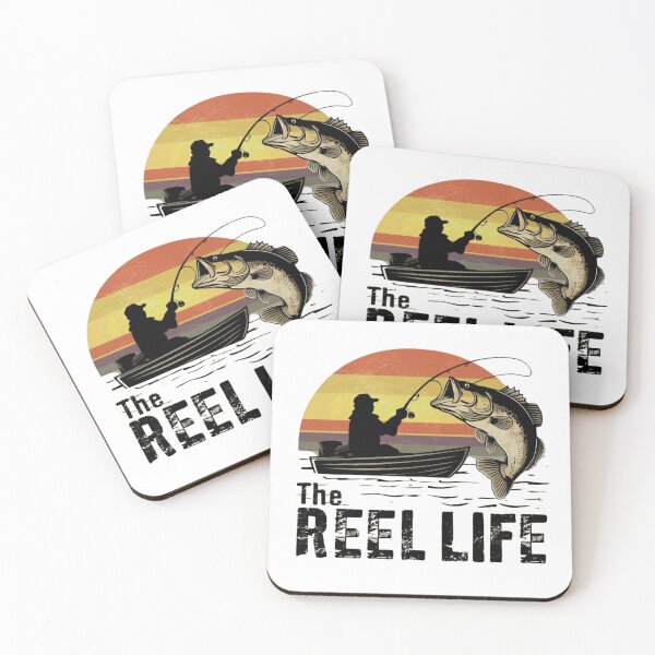 Item preview, Sunset Angler: The Reel Life Chronicles designed and sold by AmziLife.