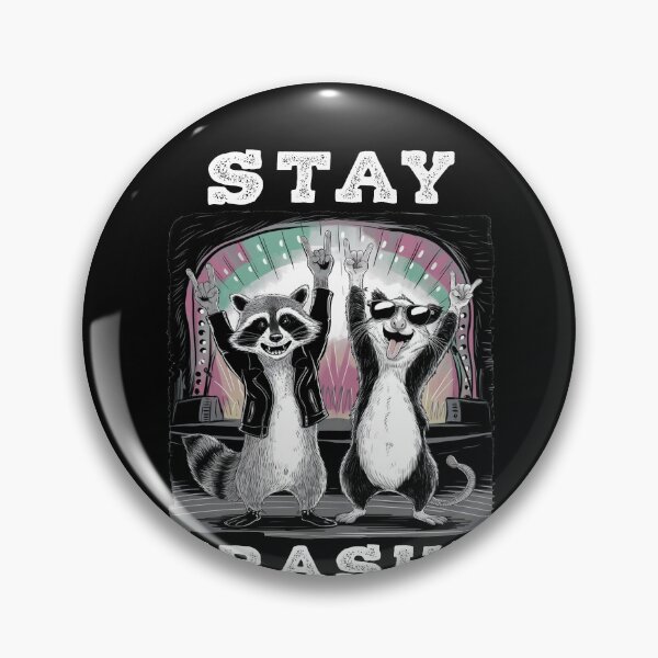 Item preview, Stay Trashy Raccoon Possum Funny Raccoon Men Women designed and sold by BlueBerry-Pengu.