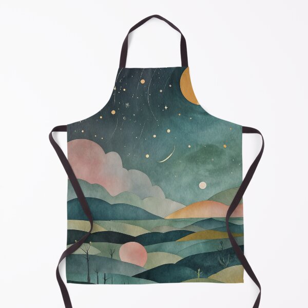 Item preview, Starry Horizons: Night Sky Over Rolling Hills designed and sold by Lizetteh.