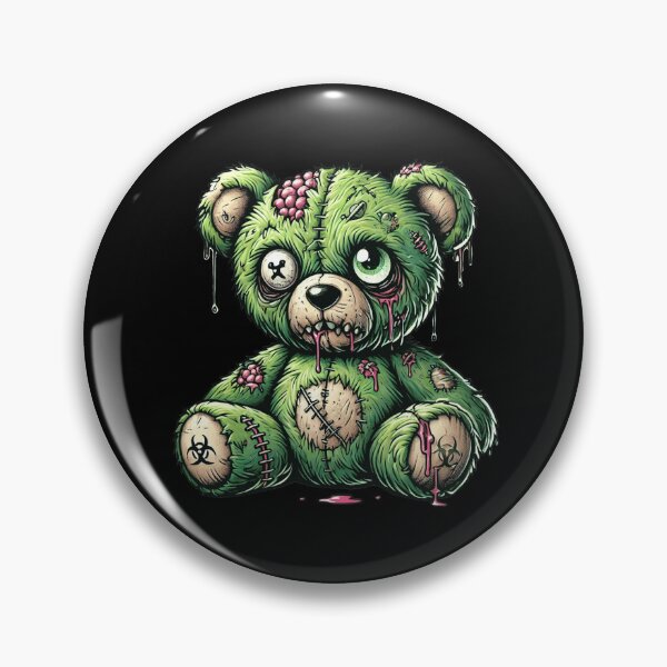 Item preview, Zombie Bear Halloween Zombie Teddy Zombie Lover designed and sold by BlueBerry-Pengu.