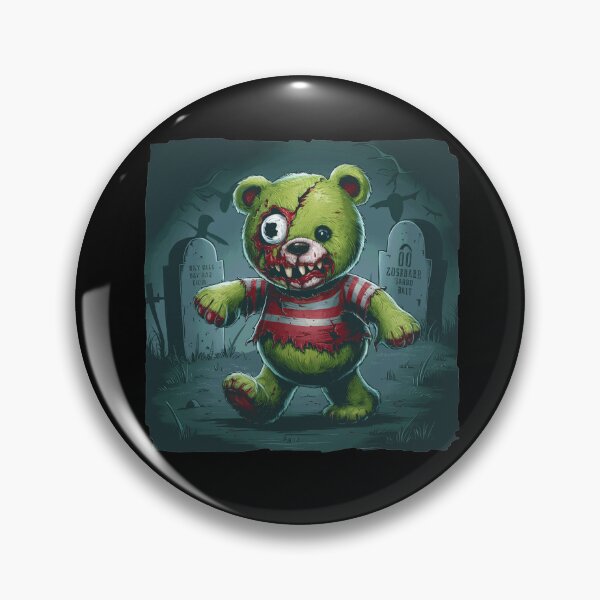 Item preview, Zombie Bear Halloween Zombie Teddy Zombie Lover designed and sold by BlueBerry-Pengu.