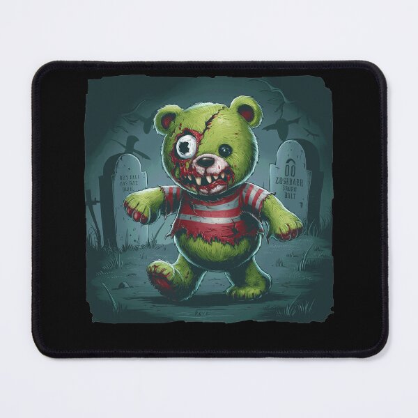 Item preview, Zombie Bear Halloween Zombie Teddy Zombie Lover designed and sold by BlueBerry-Pengu.
