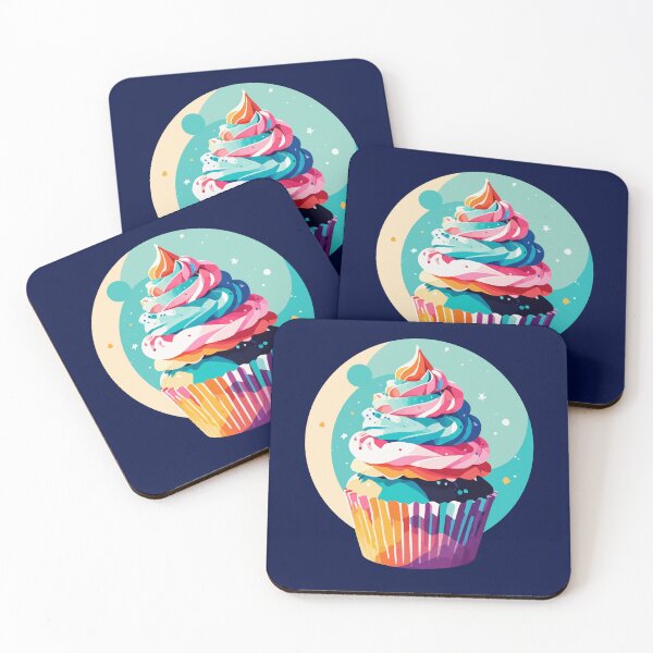 Item preview, Pastel Macaron with the Moon Art designed and sold by CrazySweets.