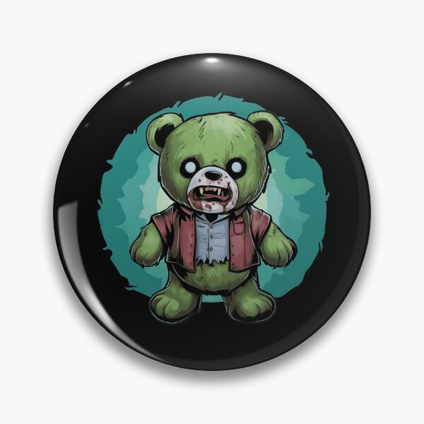 Item preview, Zombie Bear Halloween Zombie Teddy Zombie Lover designed and sold by BlueBerry-Pengu.