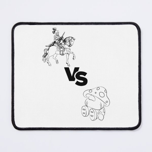 Item preview, knight vs gnome designed and sold by cloudzer0000.