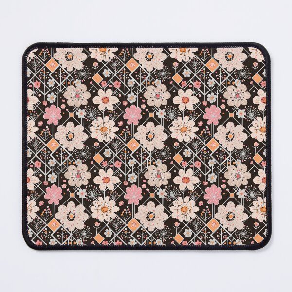 Item preview, Beautiful floral vintage abstract pattern designed and sold by GreissDesign.